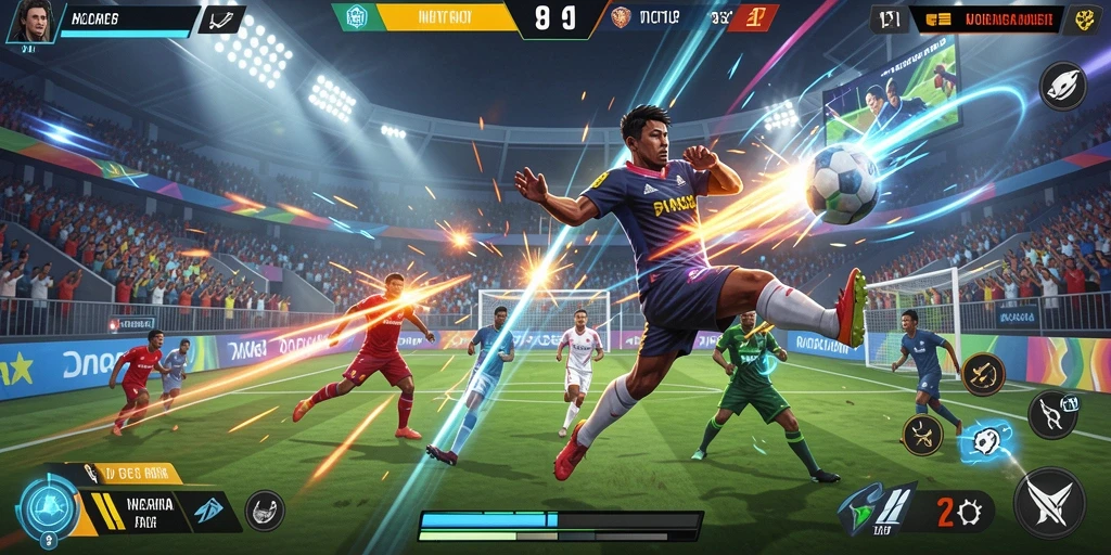 Karakter yang dapat disesuaikan dengan berbagai skin.